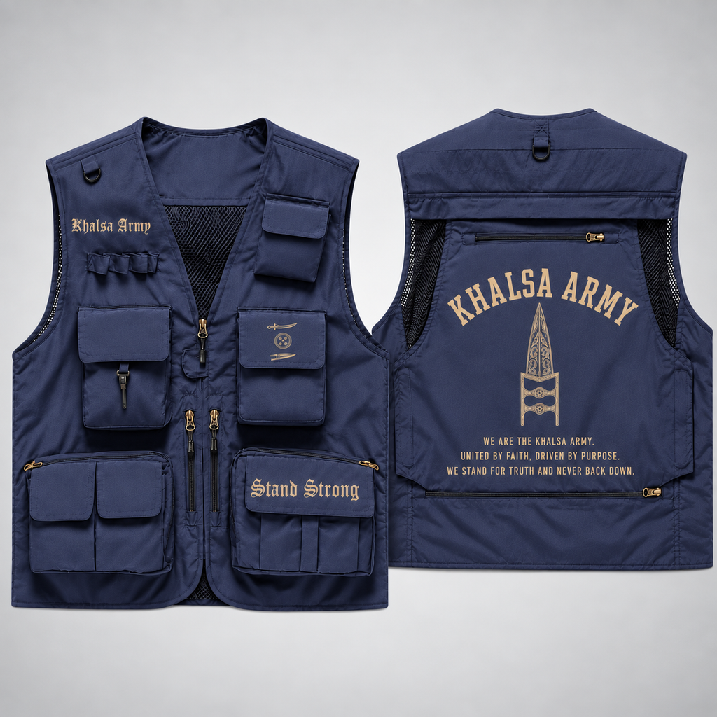 Khalsa Army Weste – Fearless Edition
