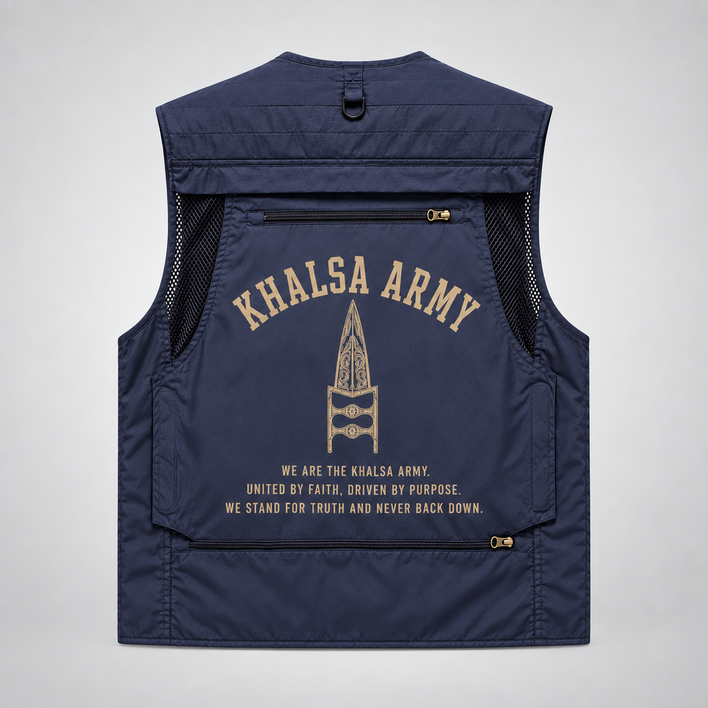 Khalsa Army Weste – Fearless Edition