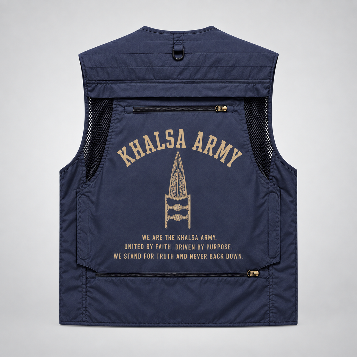 Khalsa Army Weste – Fearless Edition