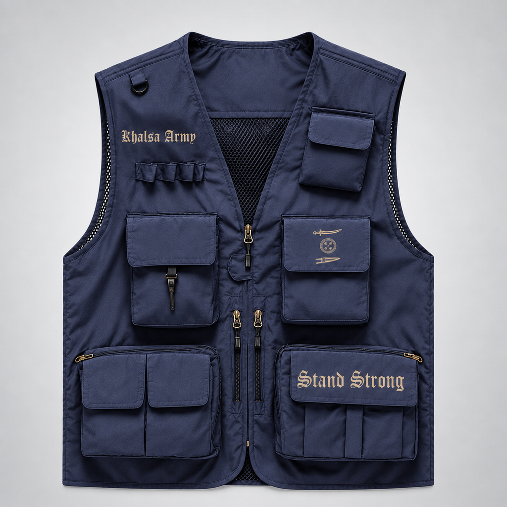 Khalsa Army Weste – Fearless Edition