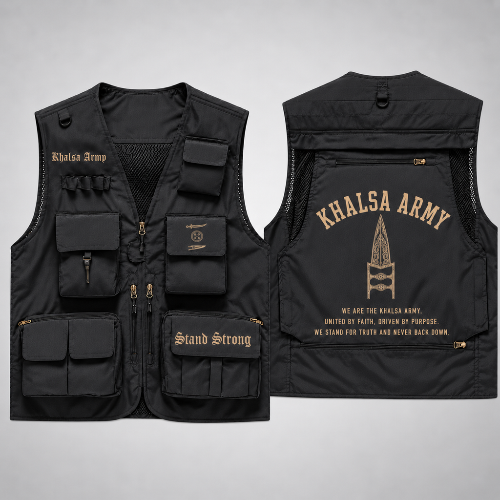 Khalsa Army Weste – Fearless Edition