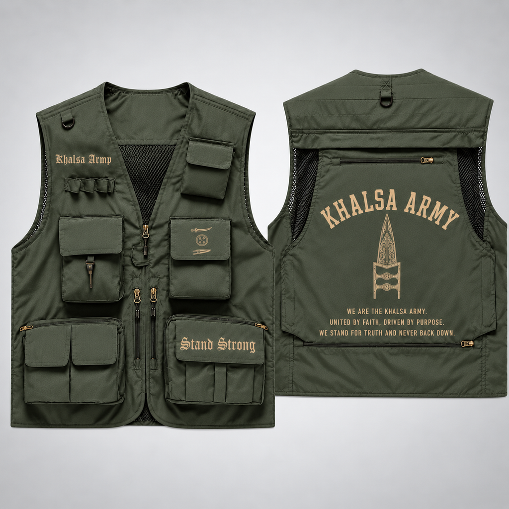 Khalsa Army Weste – Fearless Edition
