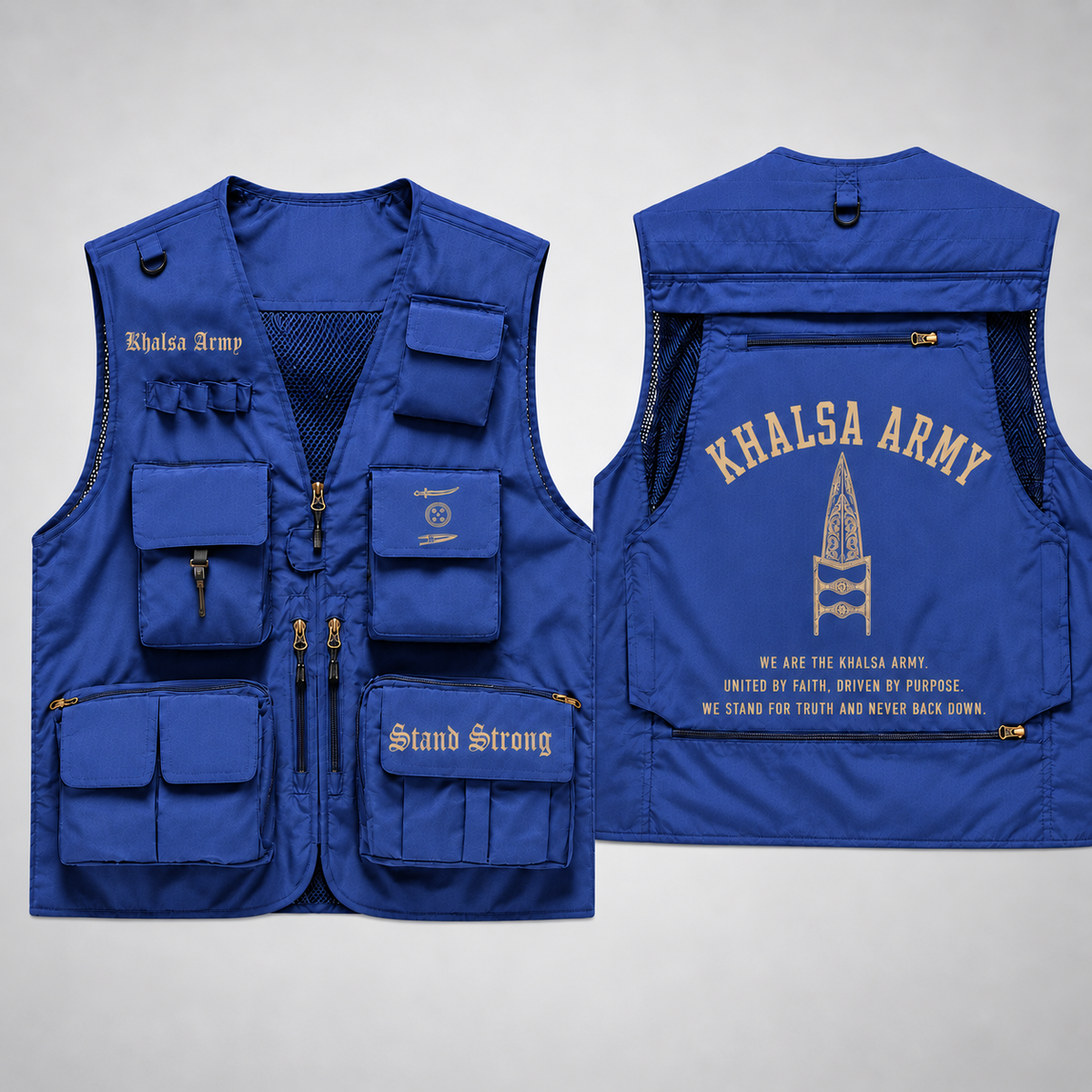 Khalsa Army Weste – Fearless Edition