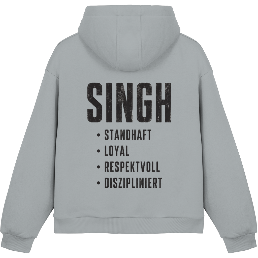 Singh Standhaft – Fluffy Boxcut Hoodie