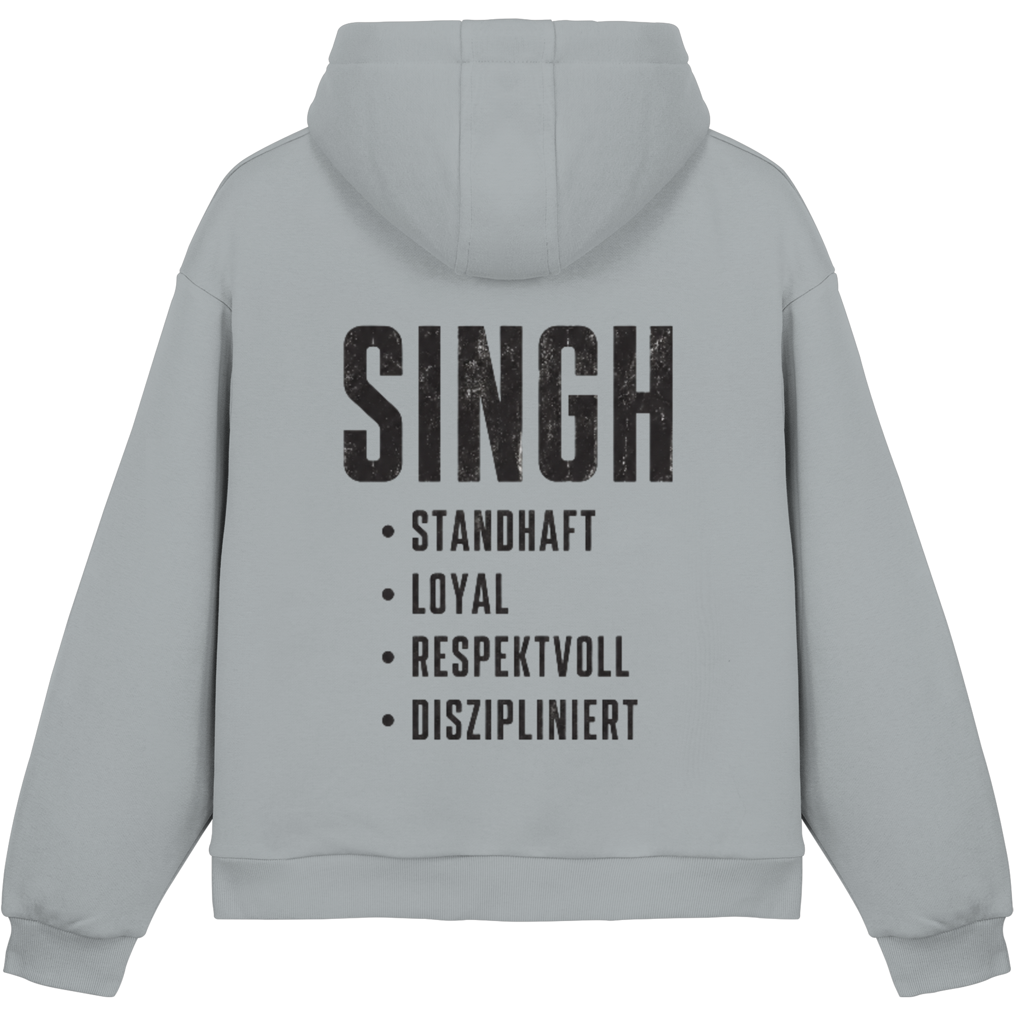 Singh Standhaft – Fluffy Boxcut Hoodie