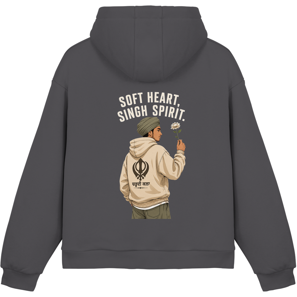 Soft Heart, Singh Spirit – Sikh Hoodie