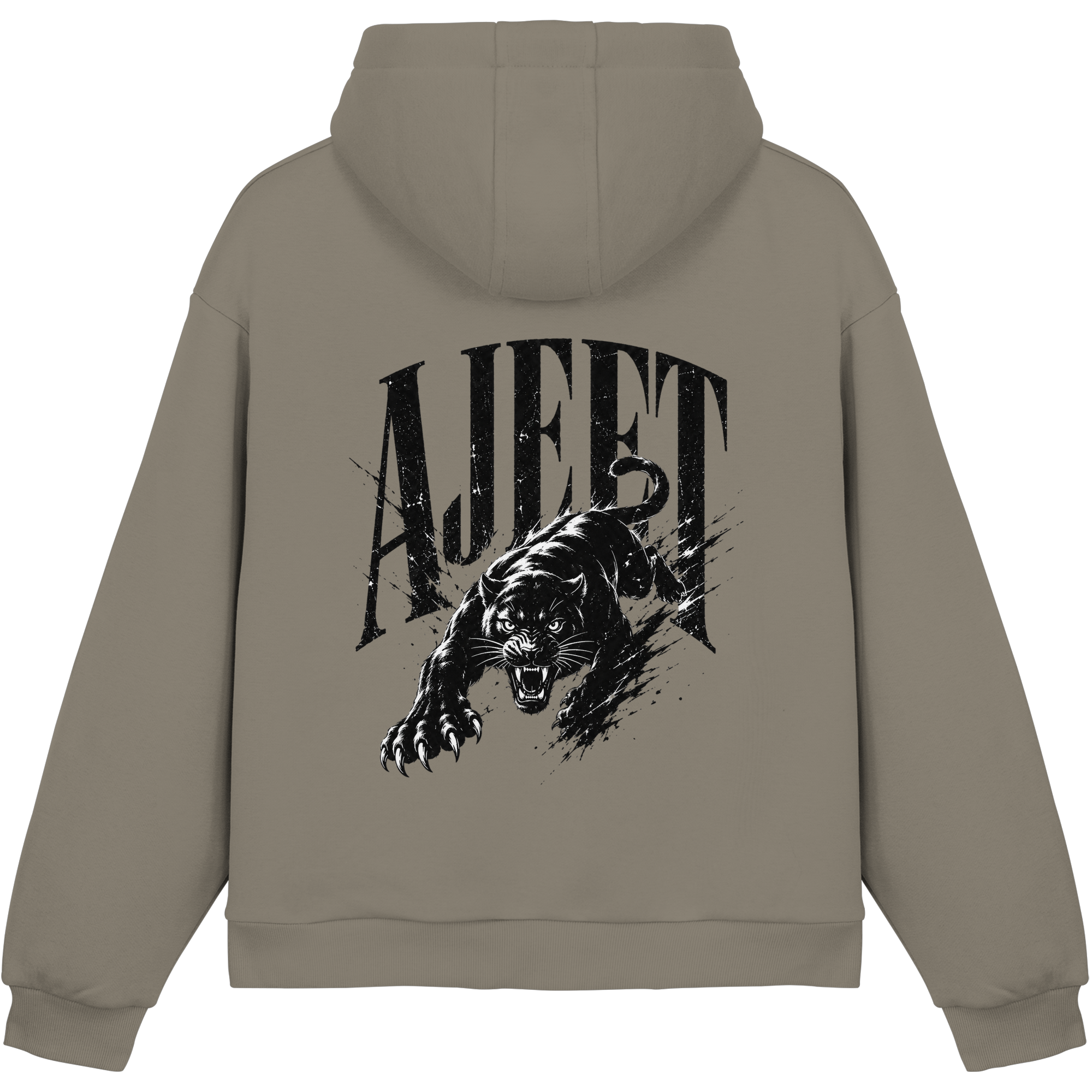AJEET Streetwear Collection - Fluffy Boxcut Hoodie