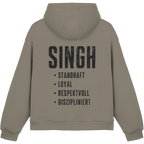 Singh Standhaft – Fluffy Boxcut Hoodie