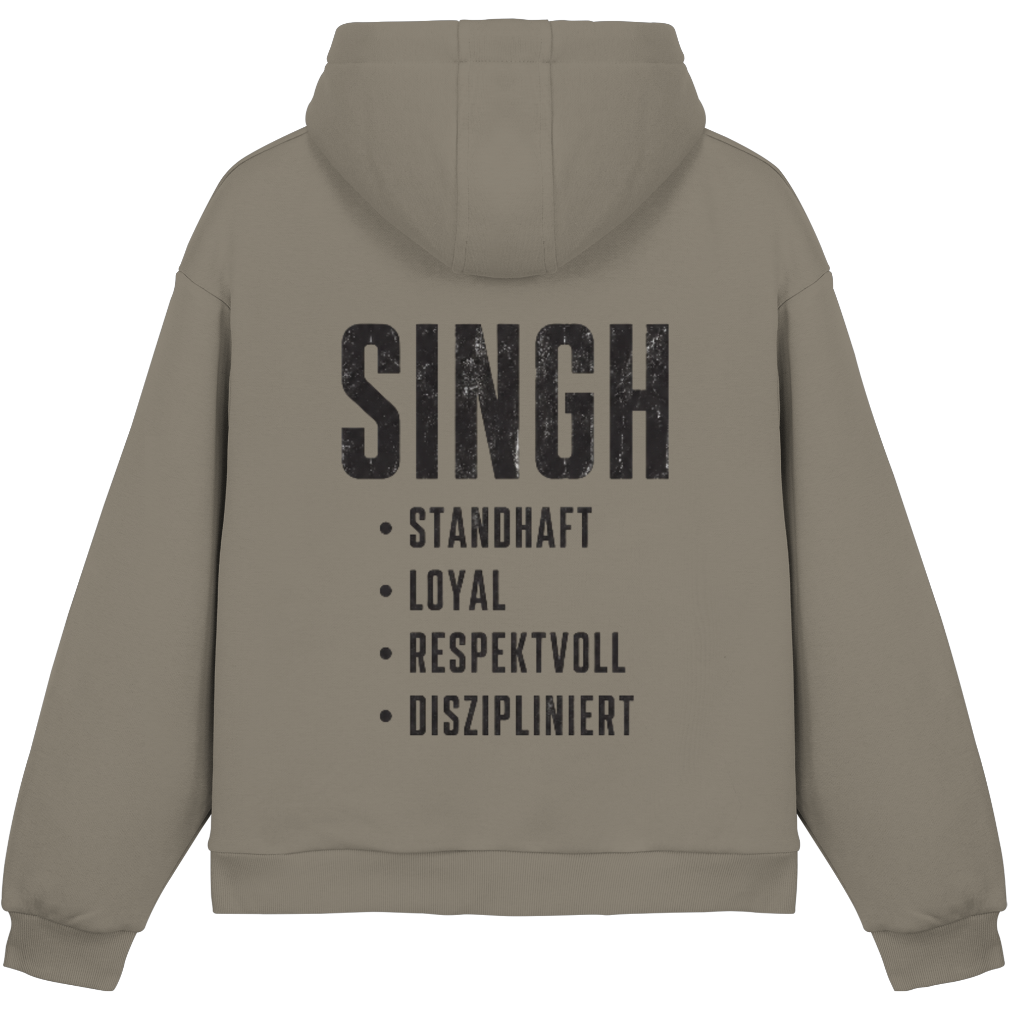 Singh Standhaft – Fluffy Boxcut Hoodie