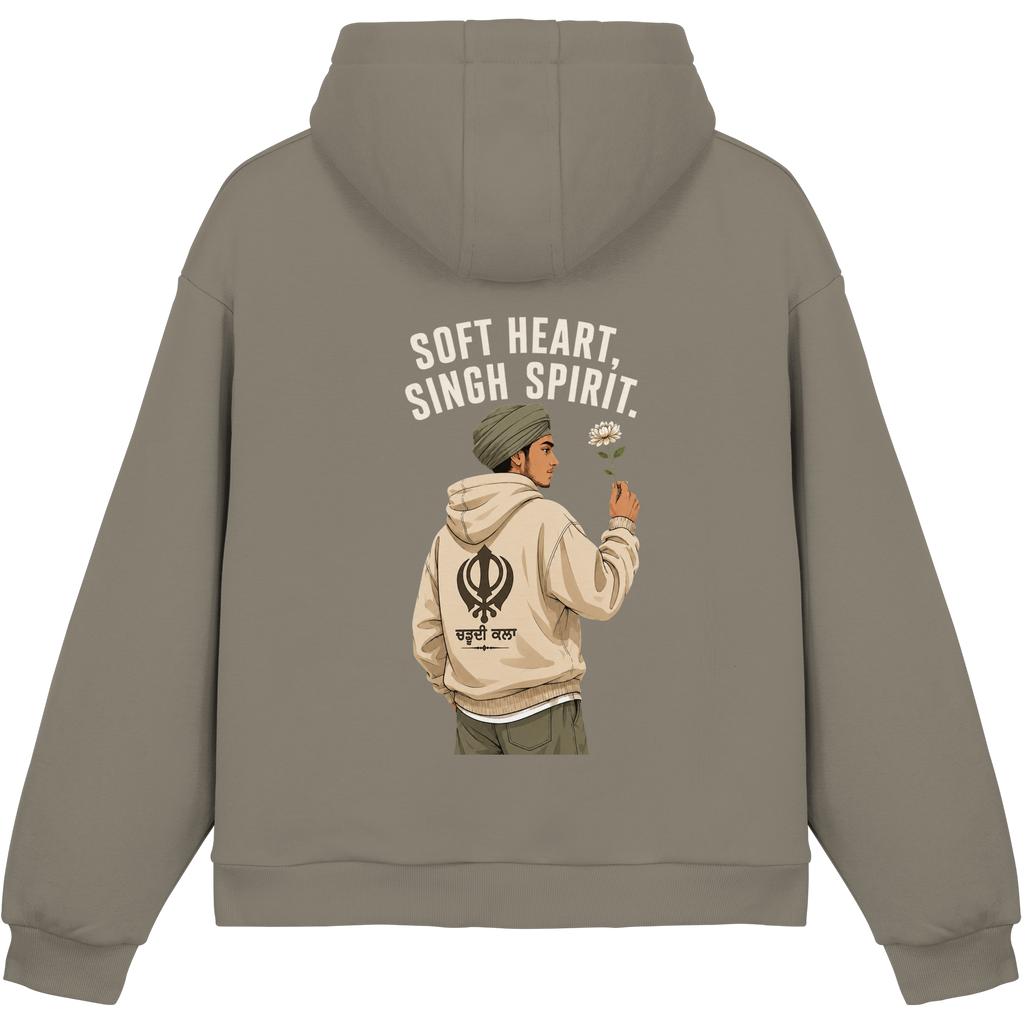 Soft Heart, Singh Spirit – Sikh Hoodie