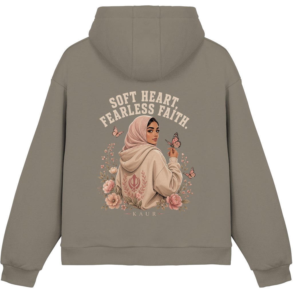 Soft Heart, Fearless Faith – Kaur Hoodie