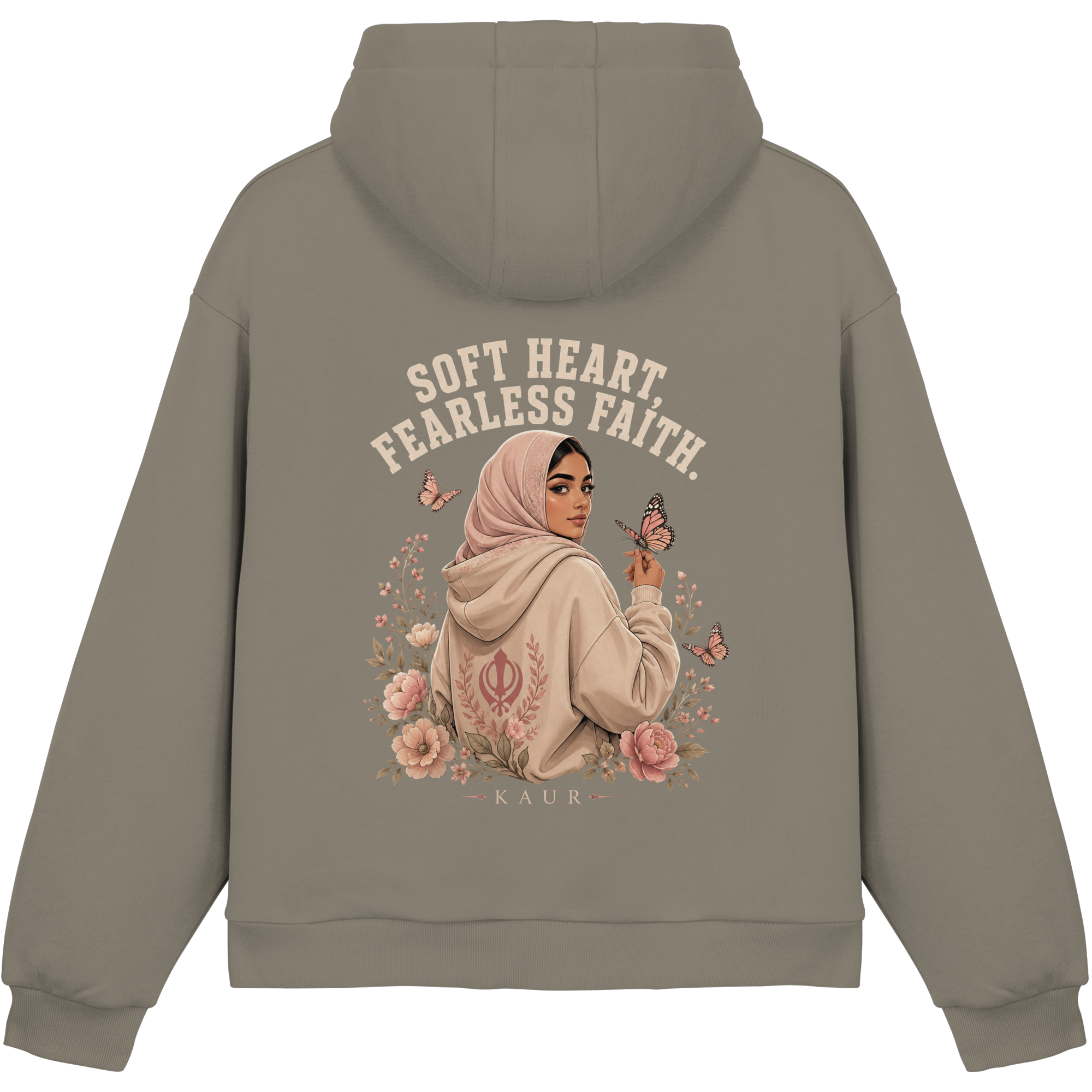 Soft Heart, Fearless Faith – Kaur Hoodie