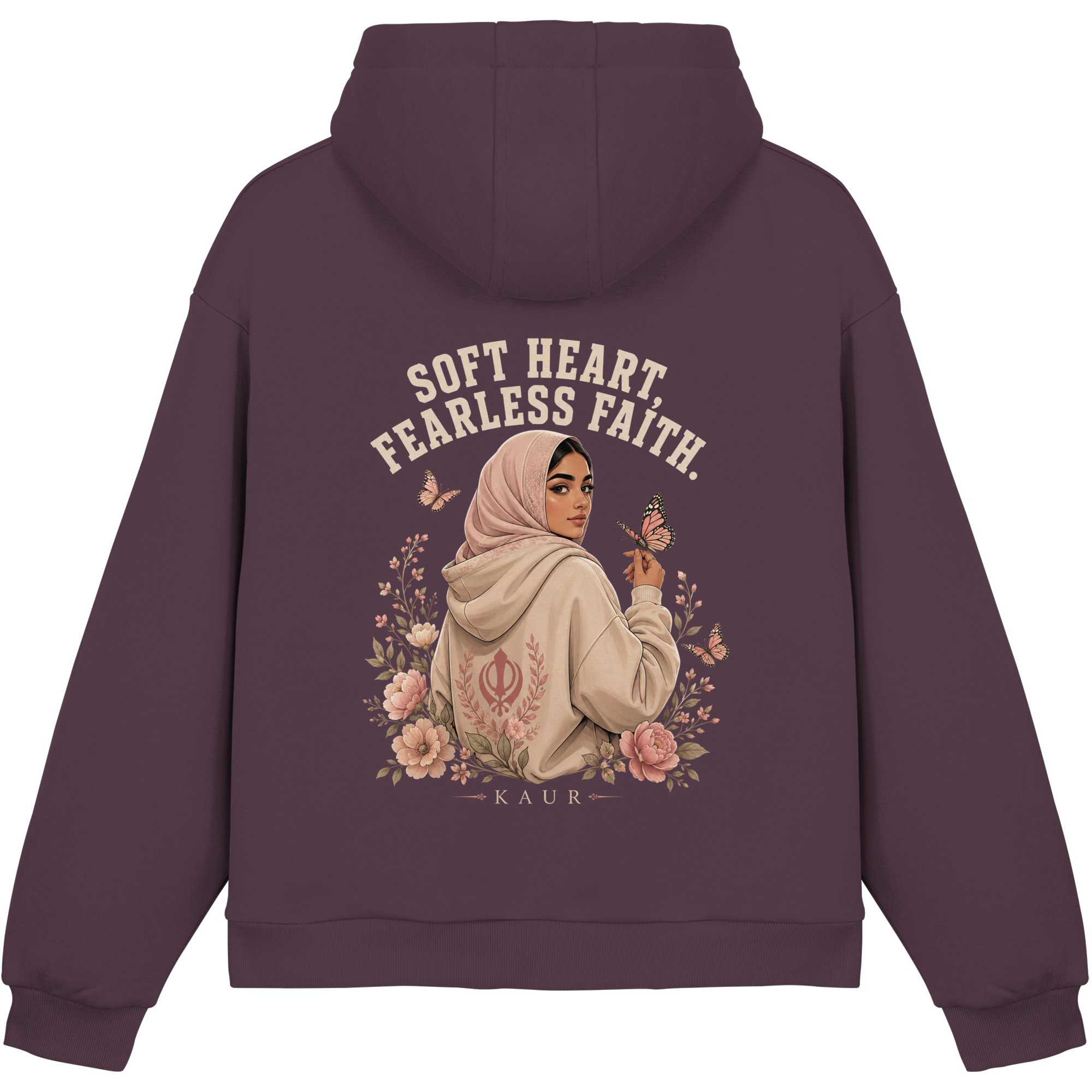 Soft Heart, Fearless Faith – Kaur Hoodie