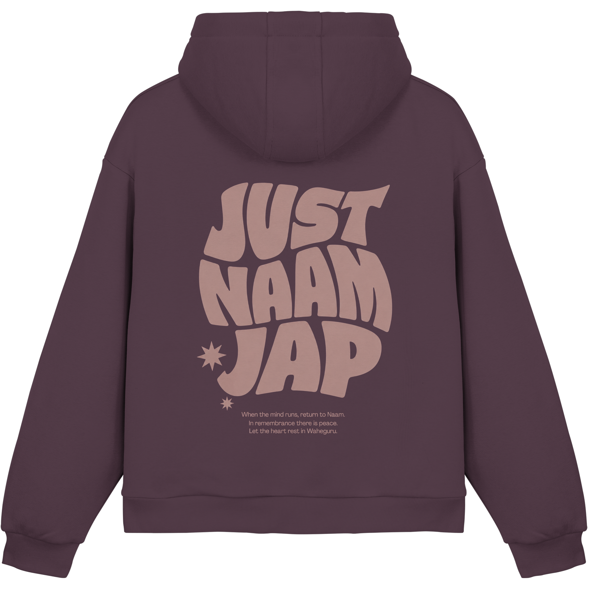 JUST NAAM JAP Collection - Fluffy Boxcut Hoodie