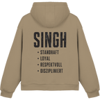 Singh Standhaft – Fluffy Boxcut Hoodie