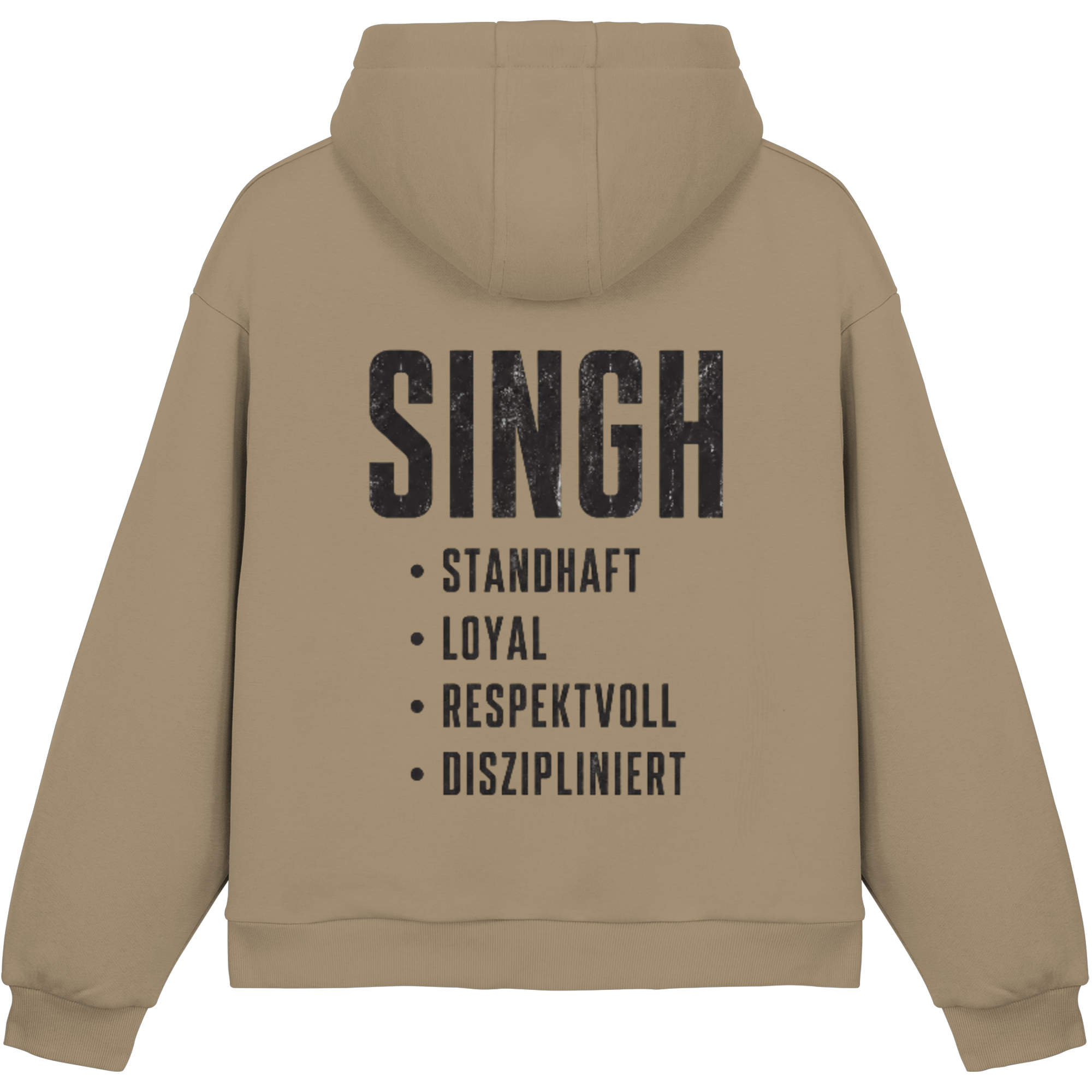 Singh Standhaft – Fluffy Boxcut Hoodie