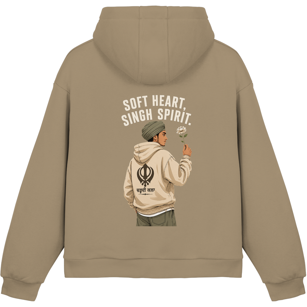 Soft Heart, Singh Spirit – Sikh Hoodie