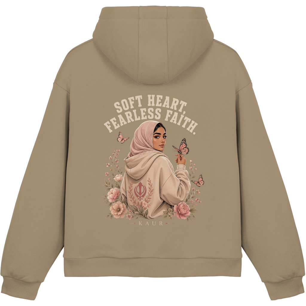 Soft Heart, Fearless Faith – Kaur Hoodie