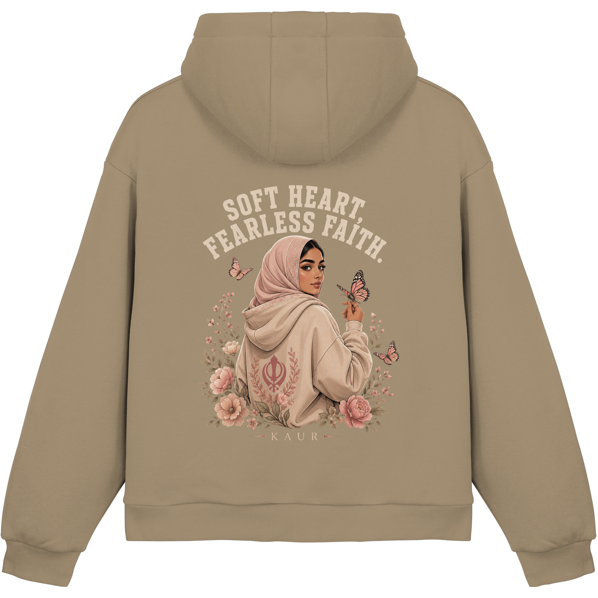 Soft Heart, Fearless Faith – Kaur Hoodie