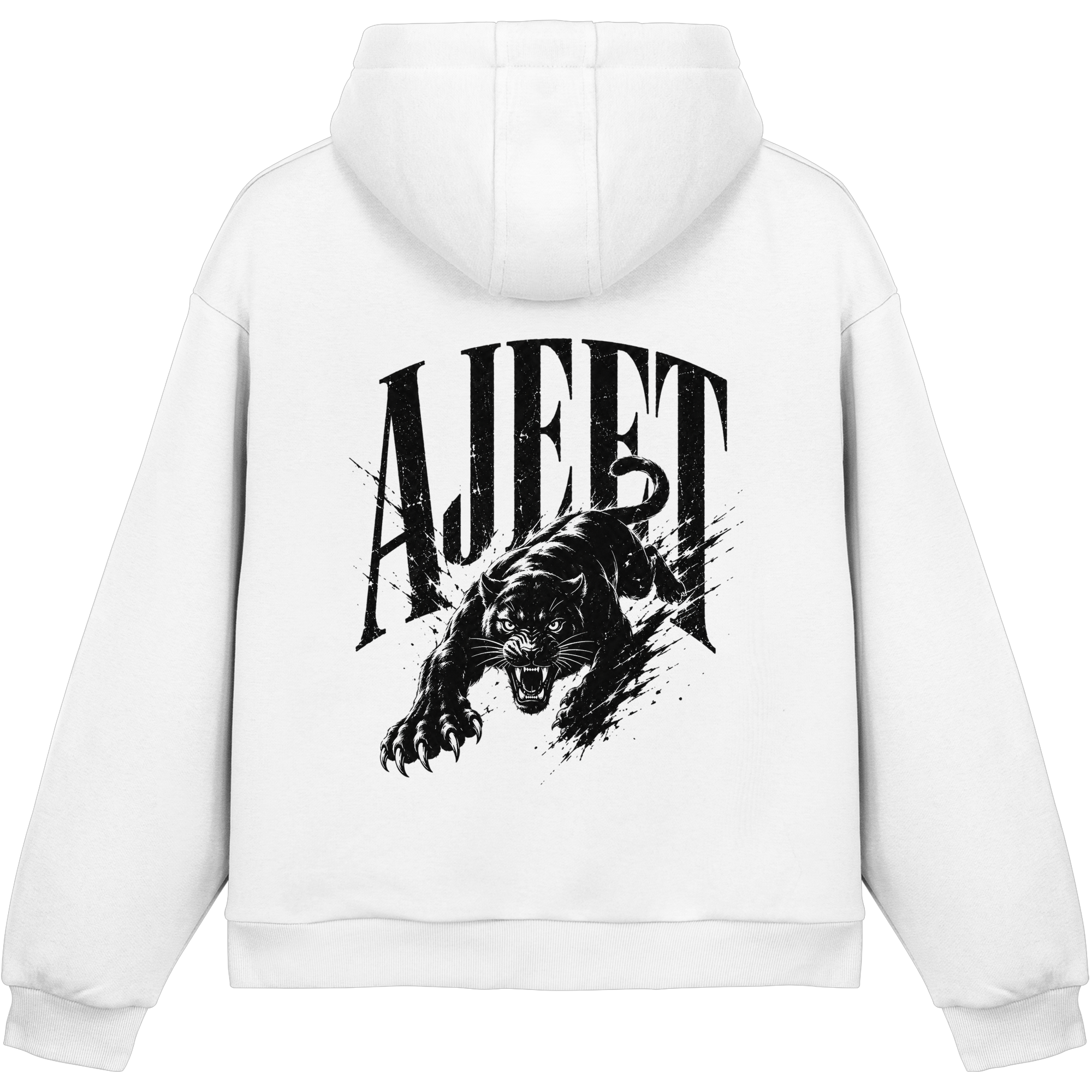 AJEET Streetwear Collection - Fluffy Boxcut Hoodie
