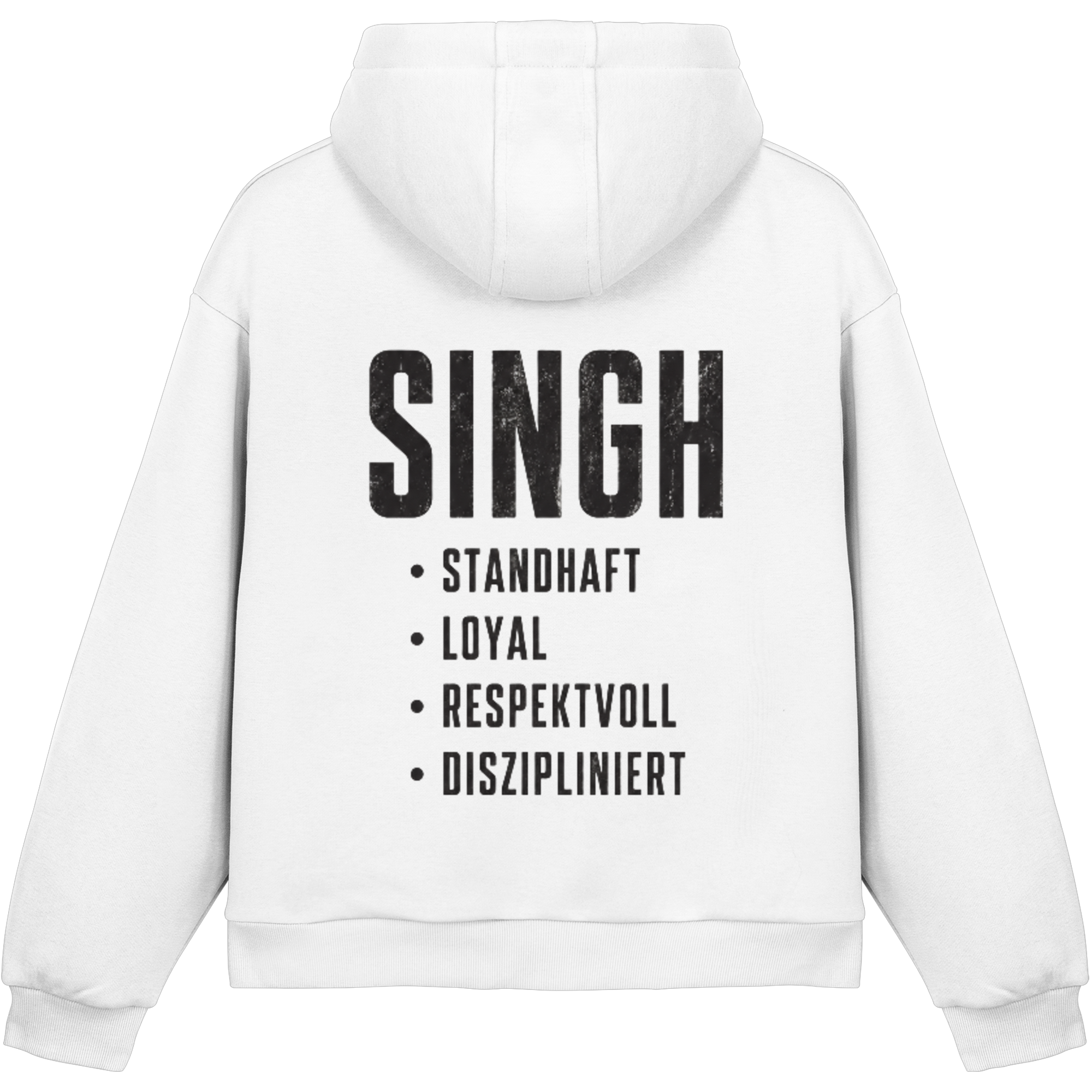 Singh Standhaft – Fluffy Boxcut Hoodie