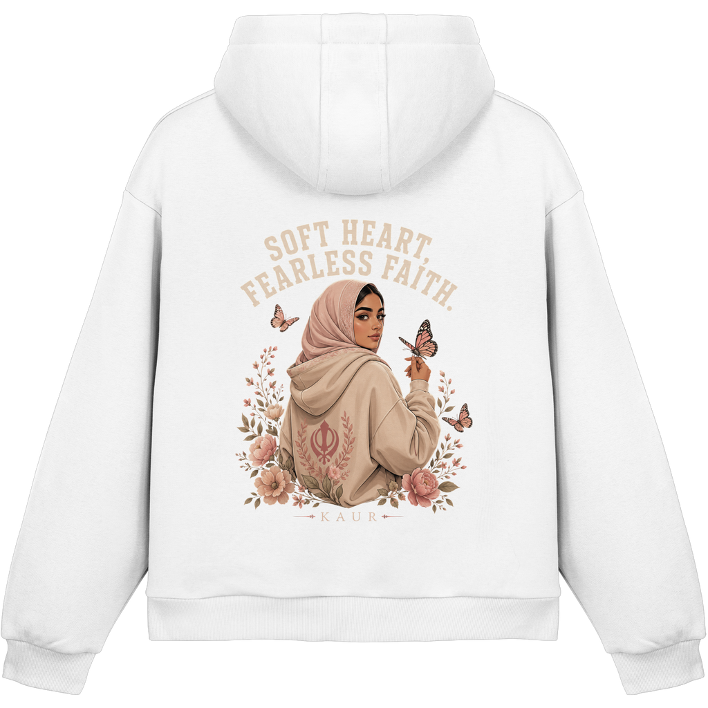 Soft Heart, Fearless Faith – Kaur Hoodie