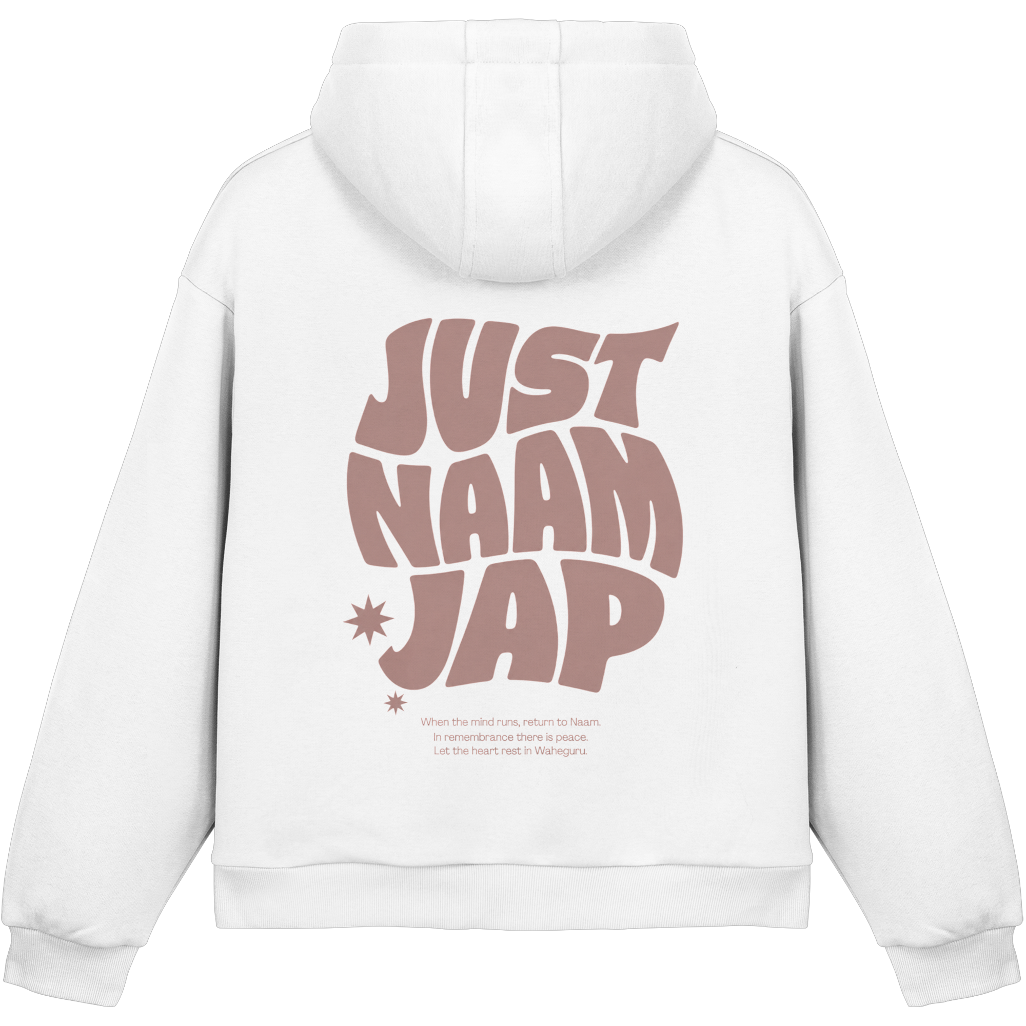 JUST NAAM JAP Collection - Fluffy Boxcut Hoodie