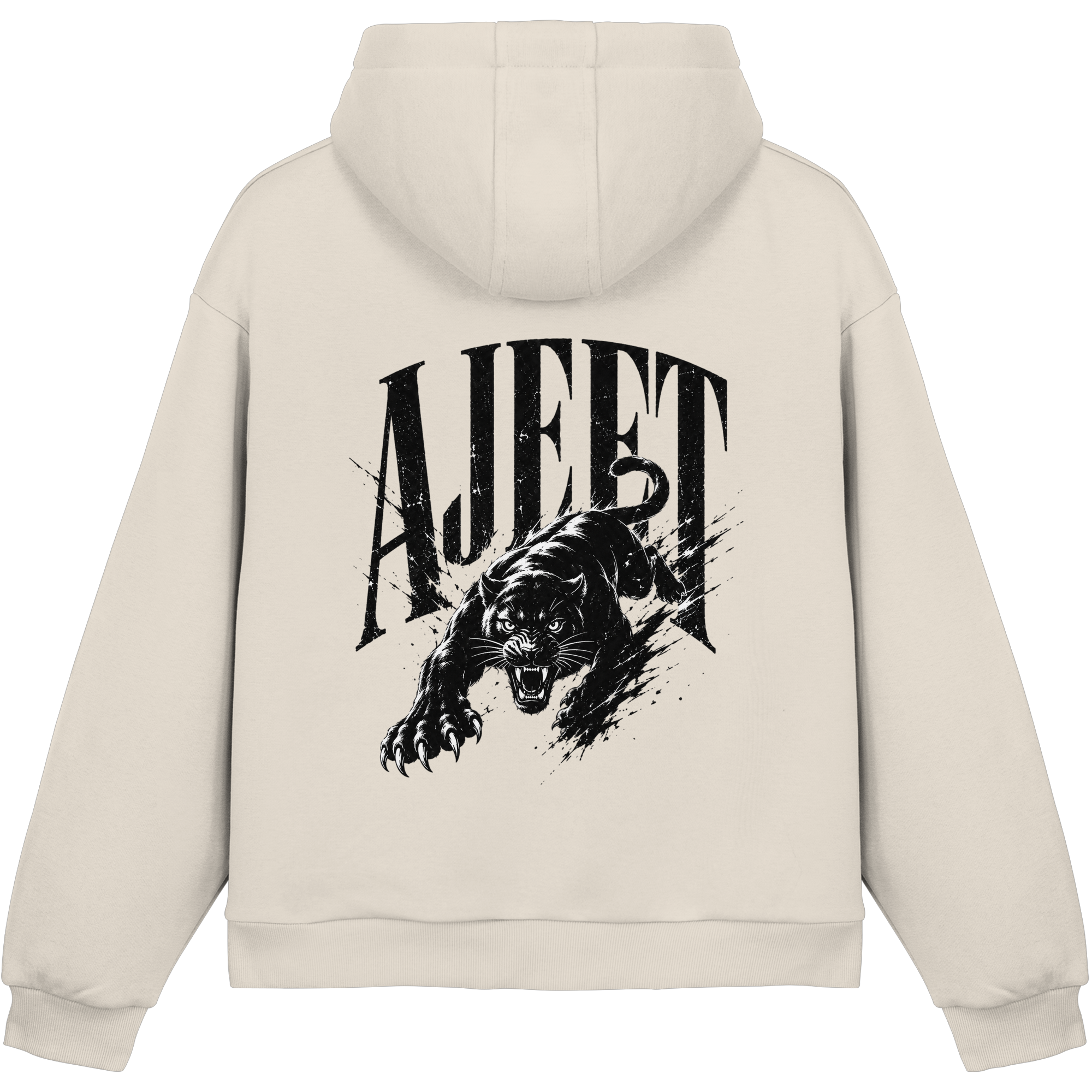 AJEET Streetwear Collection - Fluffy Boxcut Hoodie