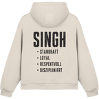 Singh Standhaft – Fluffy Boxcut Hoodie