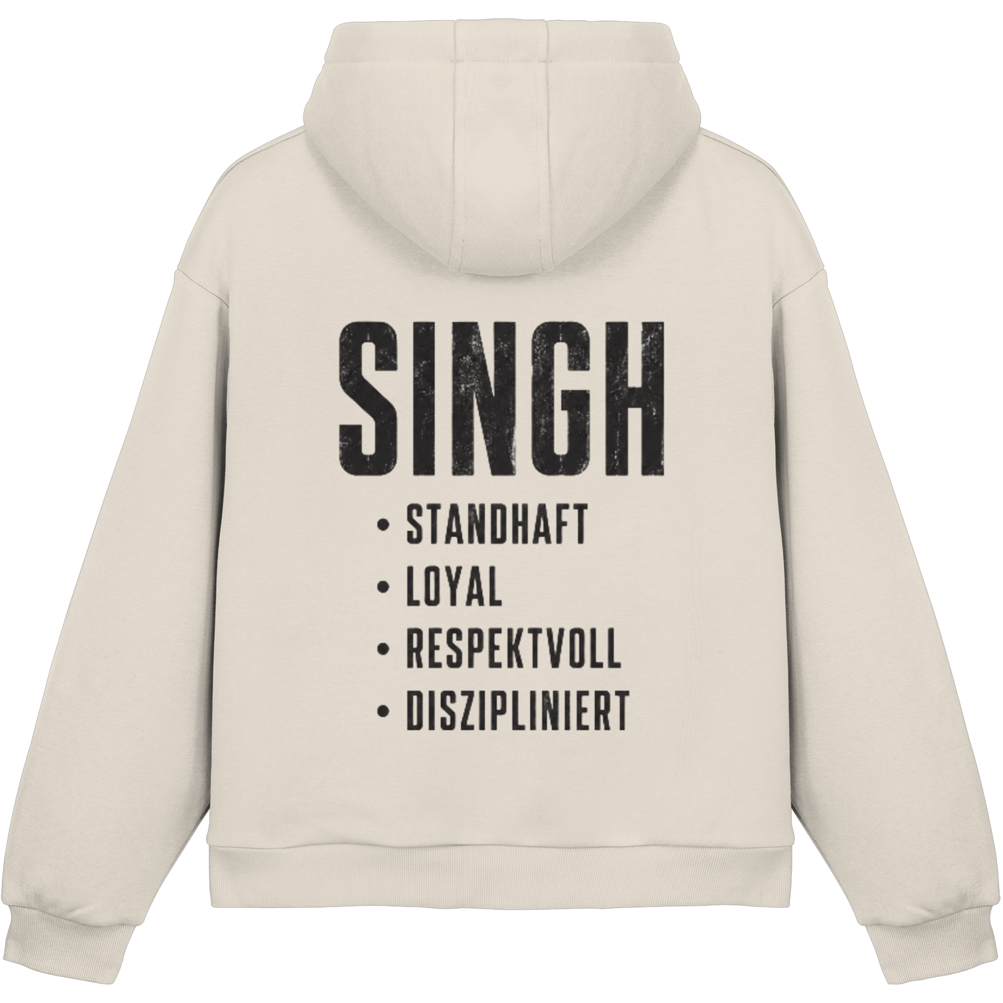 Singh Standhaft – Fluffy Boxcut Hoodie