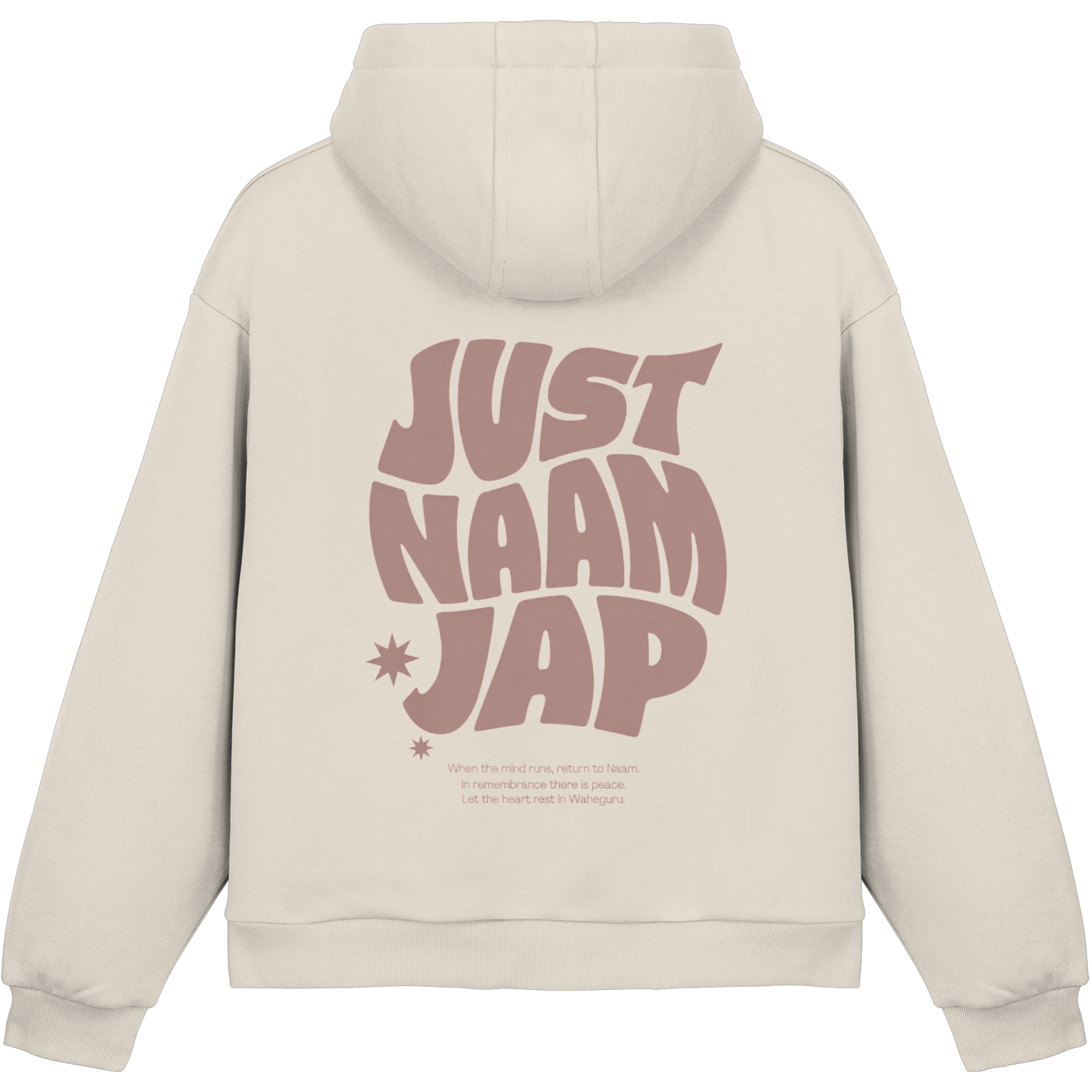 JUST NAAM JAP Collection - Fluffy Boxcut Hoodie