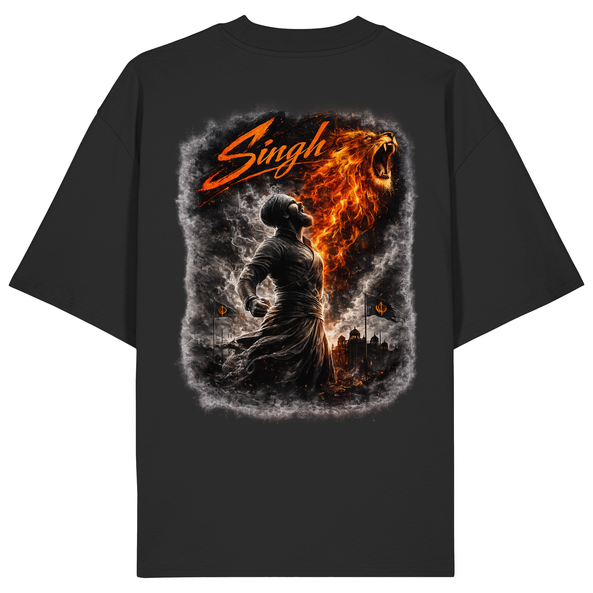 Singh Lion – Organic Oversize Shirt