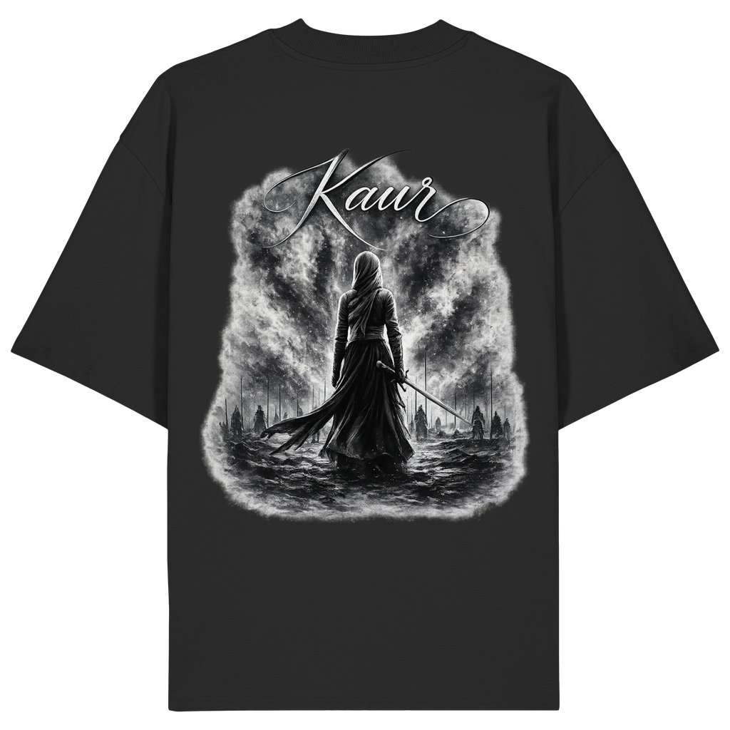 Kaur Warrior – Organic Oversize Shirt