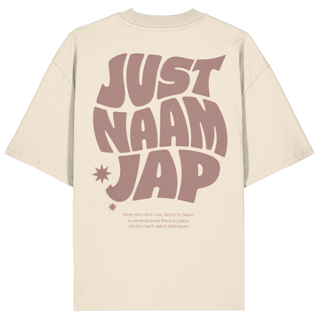 JUST NAAM JAP Collection - Organic Oversize Shirt