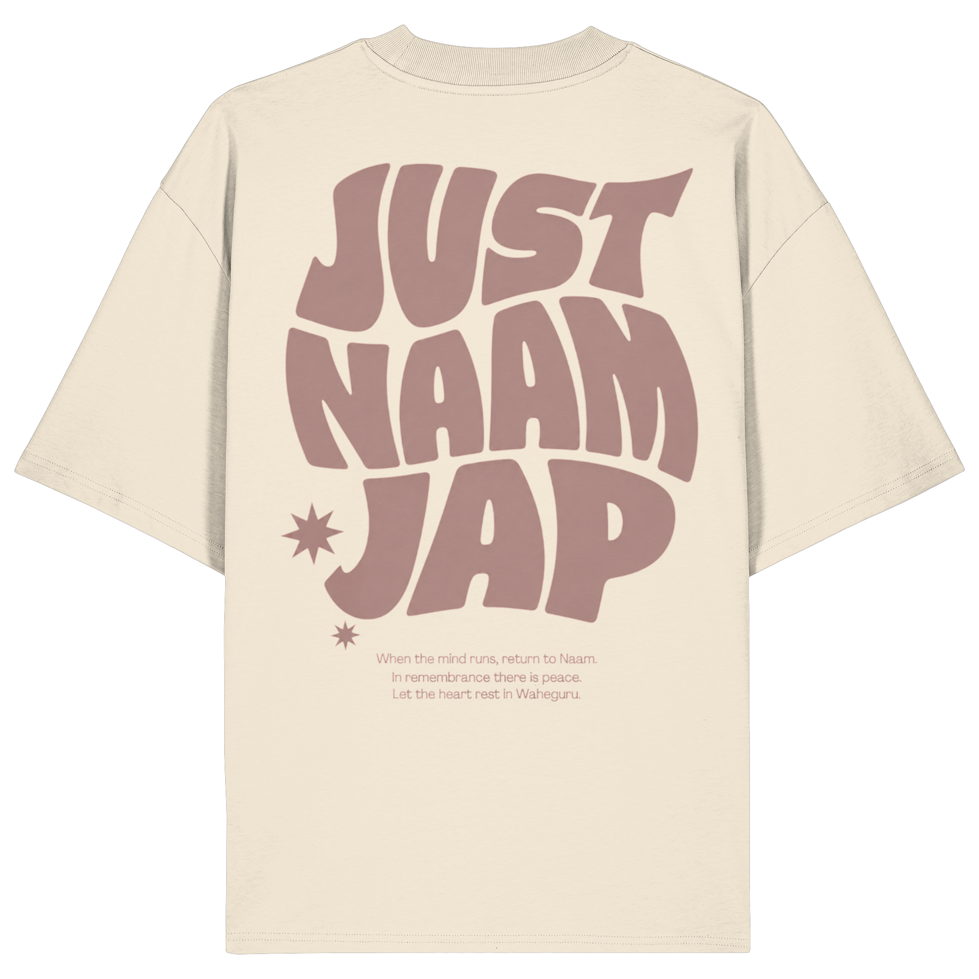JUST NAAM JAP Collection - Organic Oversize Shirt