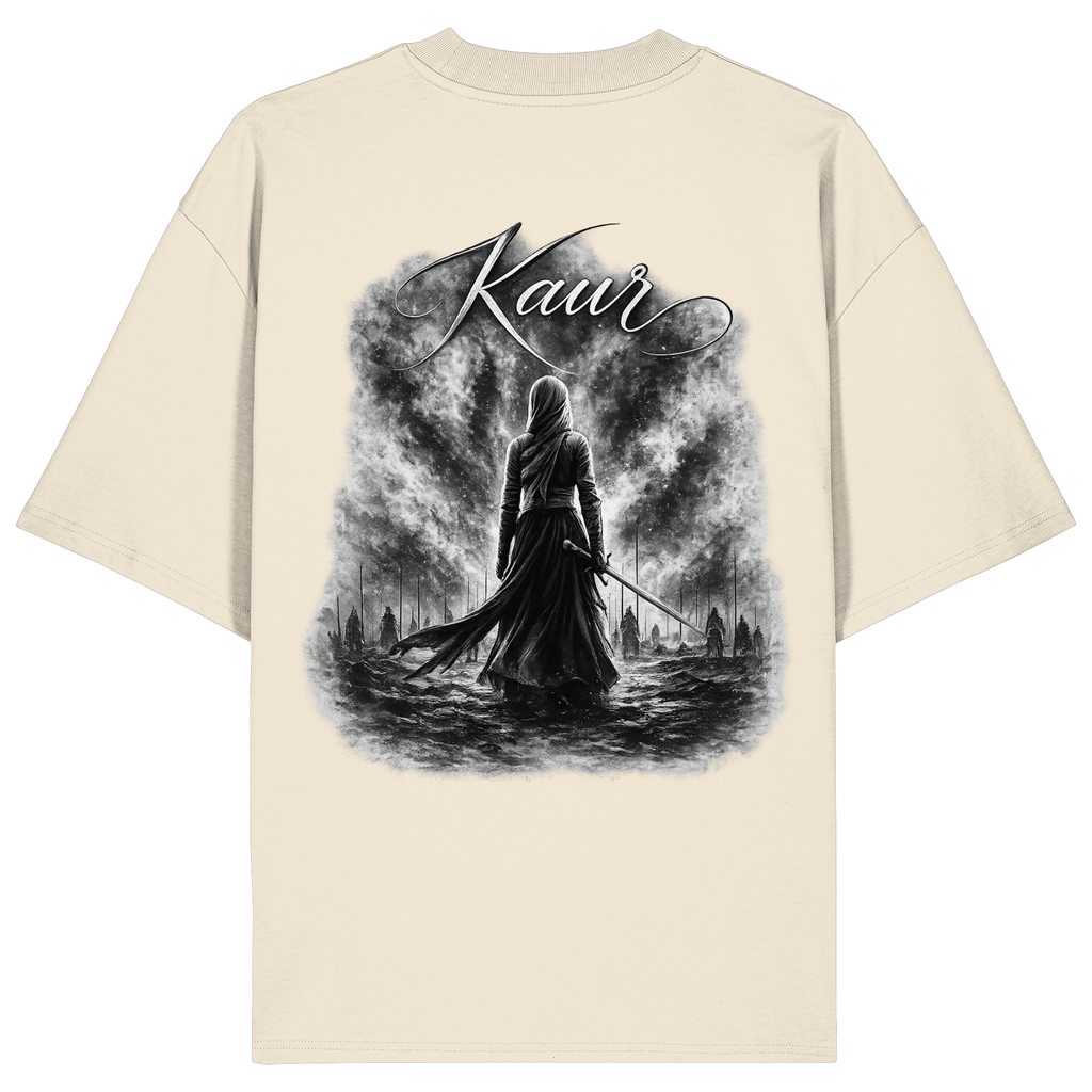 Kaur Warrior – Organic Oversize Shirt