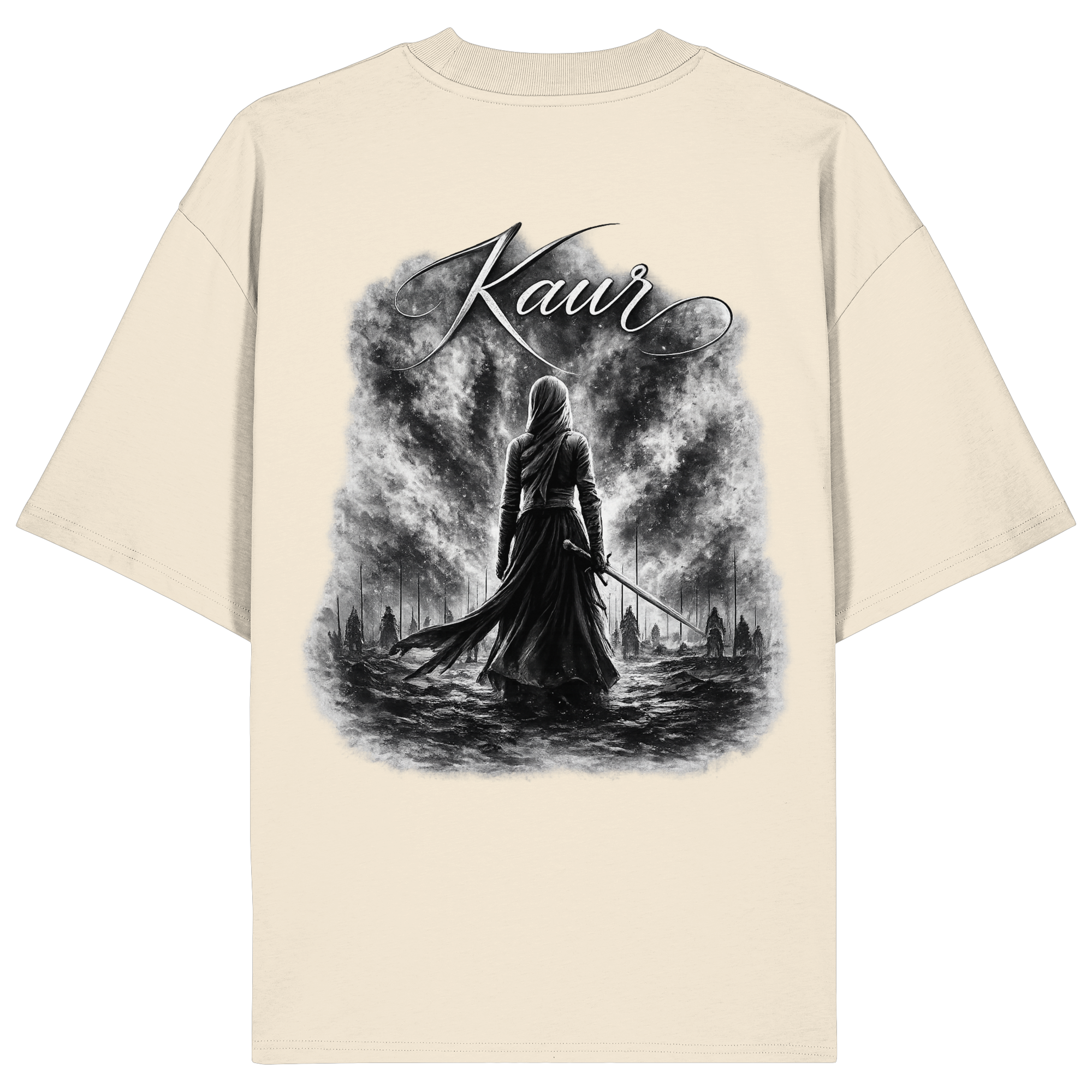 Kaur Warrior – Organic Oversize Shirt