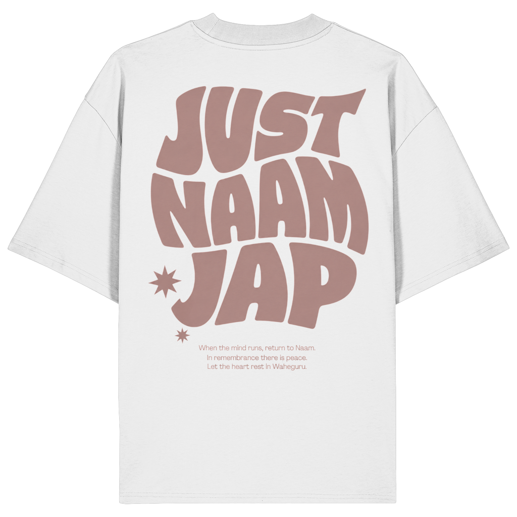 JUST NAAM JAP Collection - Organic Oversize Shirt