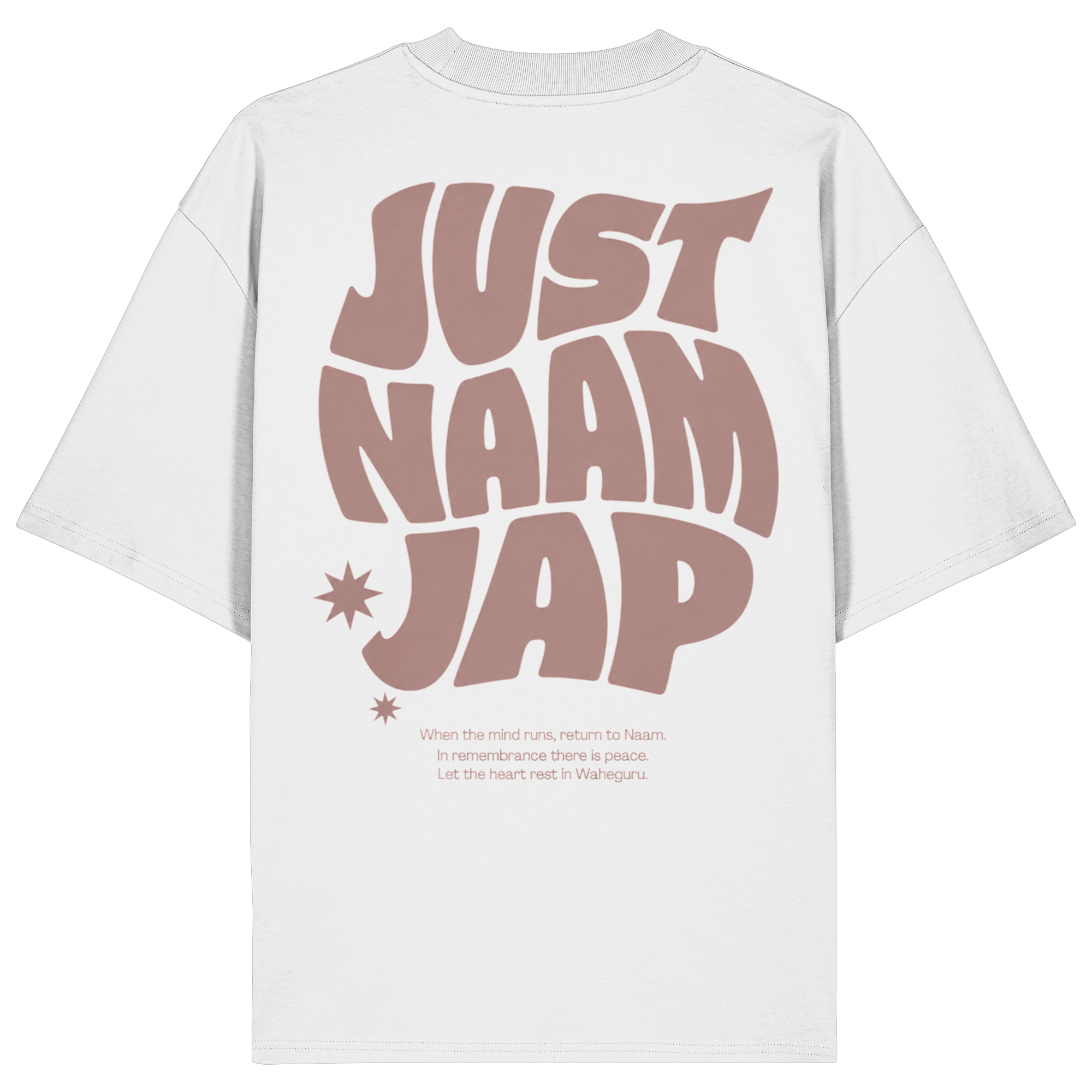 JUST NAAM JAP Collection - Organic Oversize Shirt