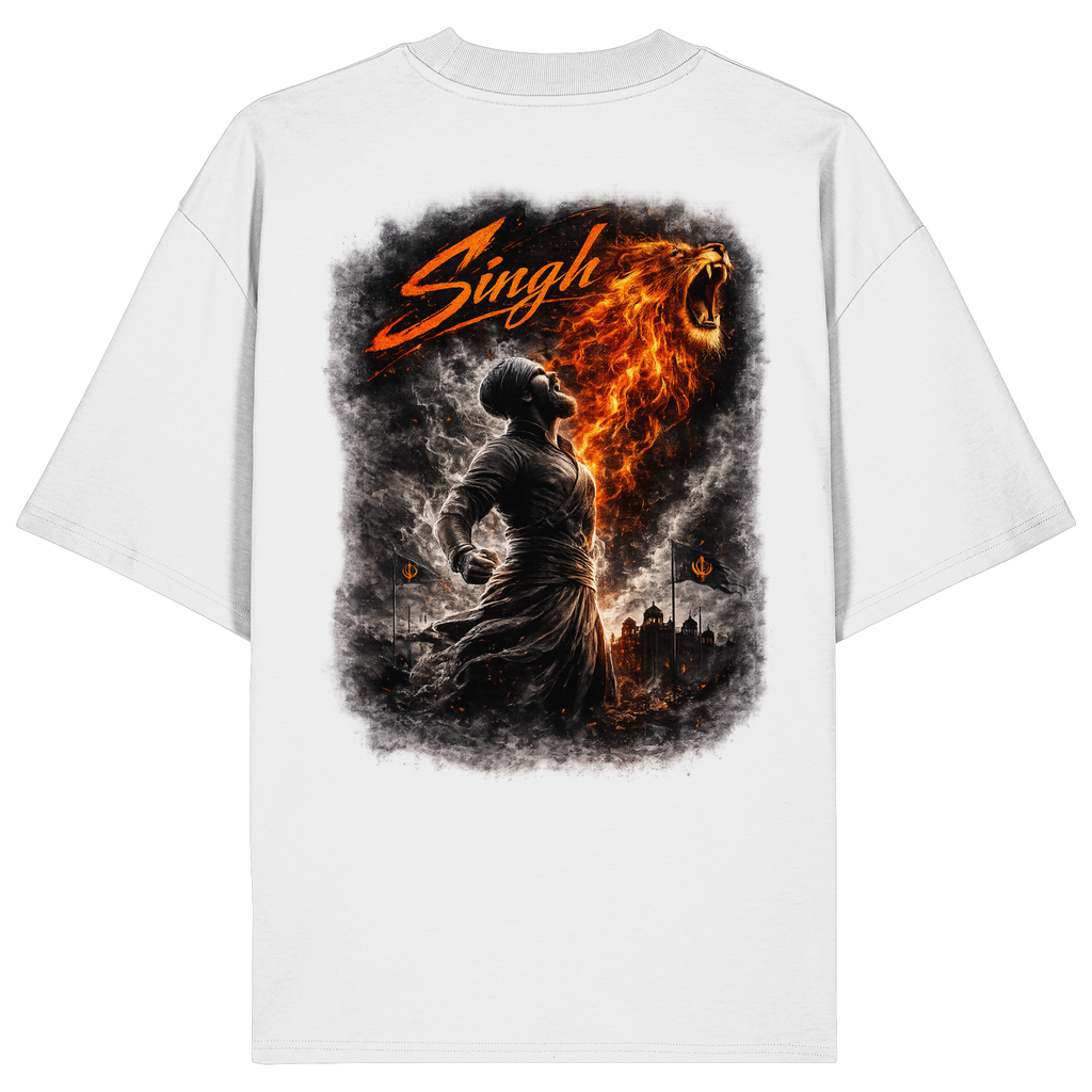 Singh Lion – Organic Oversize Shirt