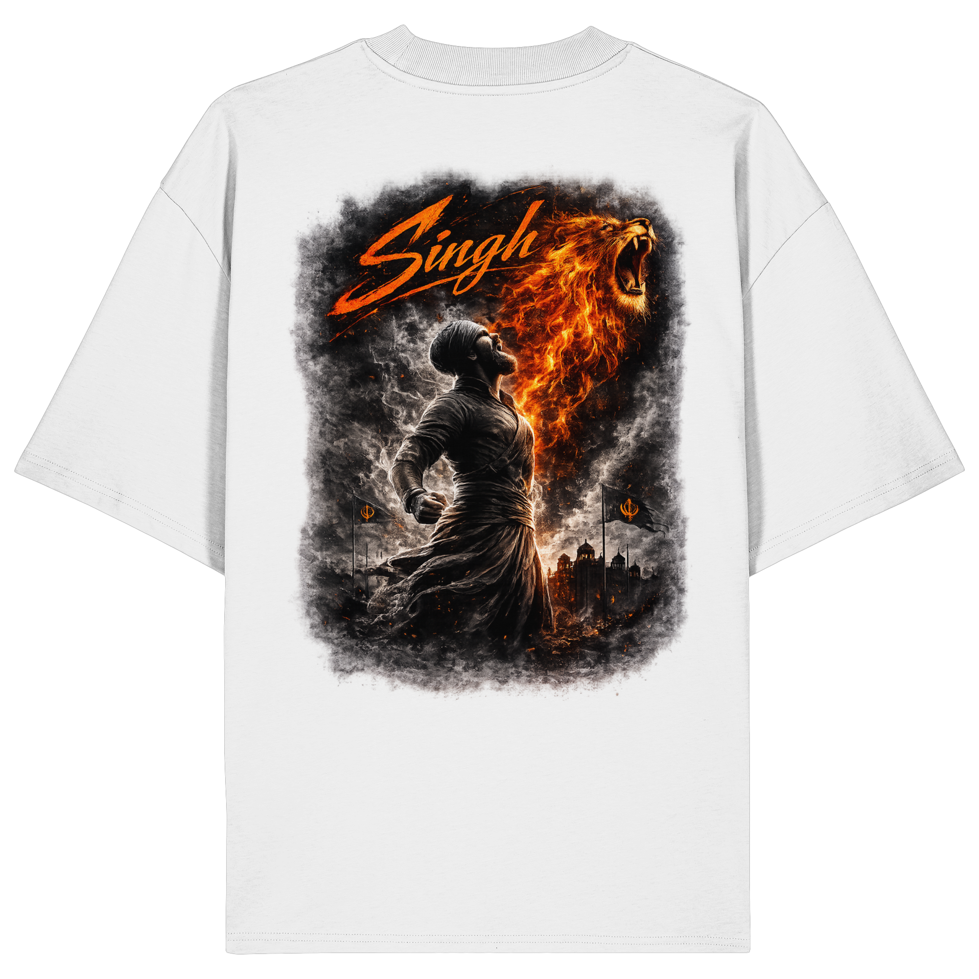 Singh Lion – Organic Oversize Shirt