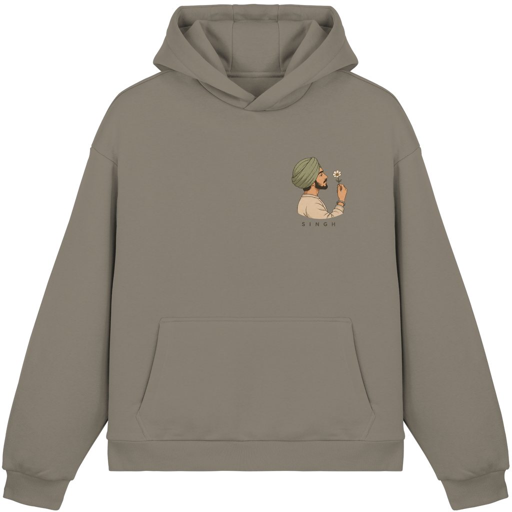Quiet Steps, Unbreakable Faith – Singh Hoodie