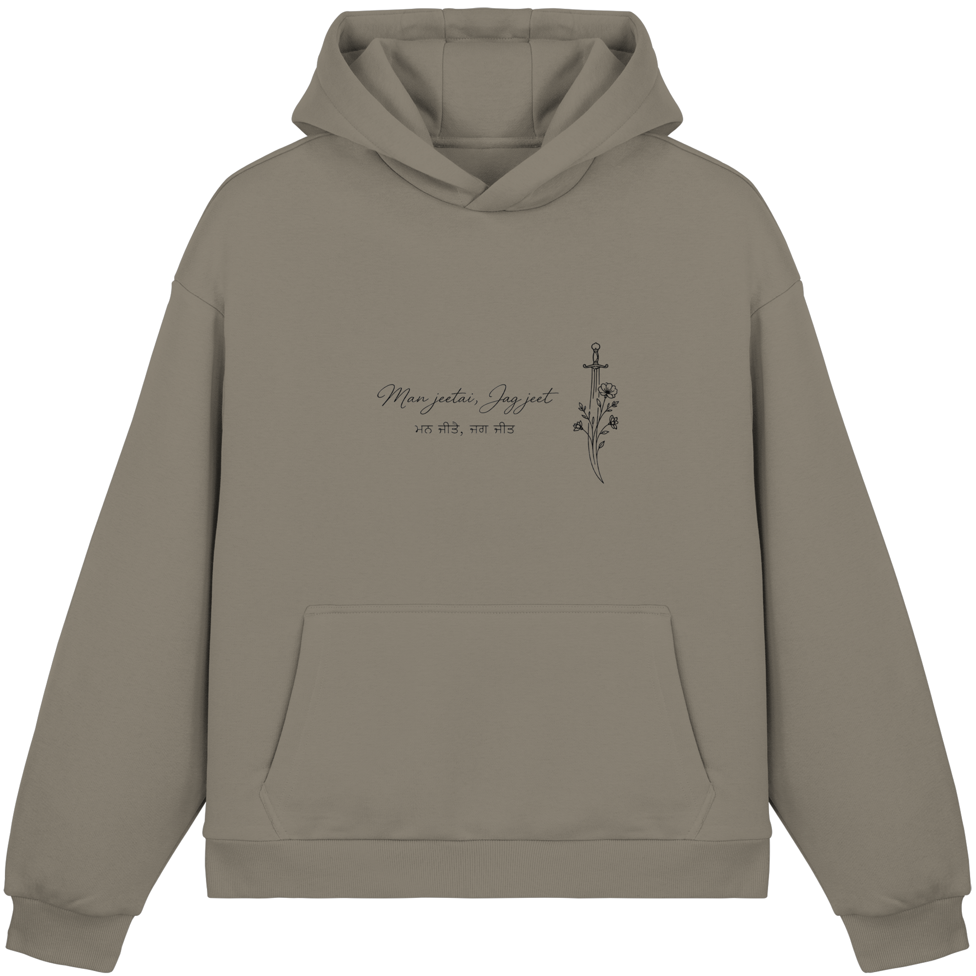 Man Jeetai Jag Jeet – Sikh Hoodie