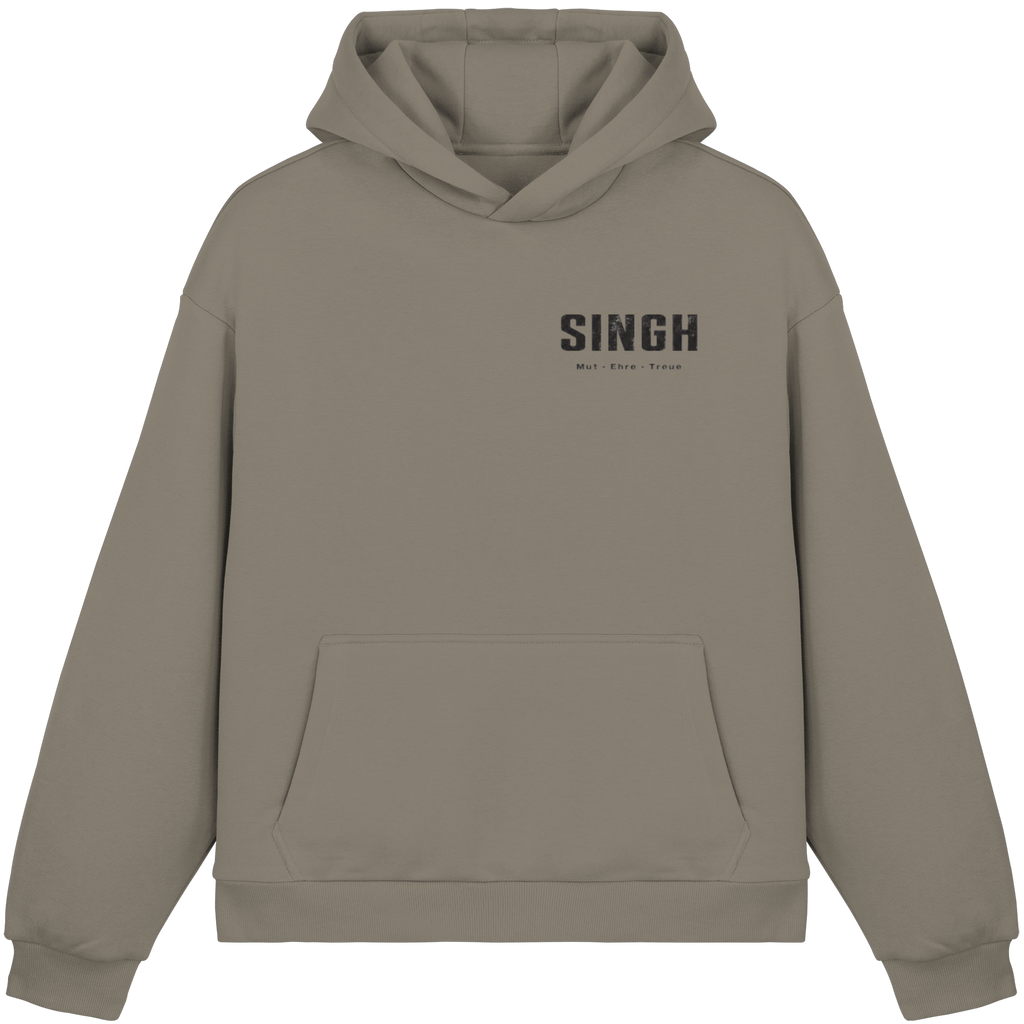 Singh Standhaft – Fluffy Boxcut Hoodie