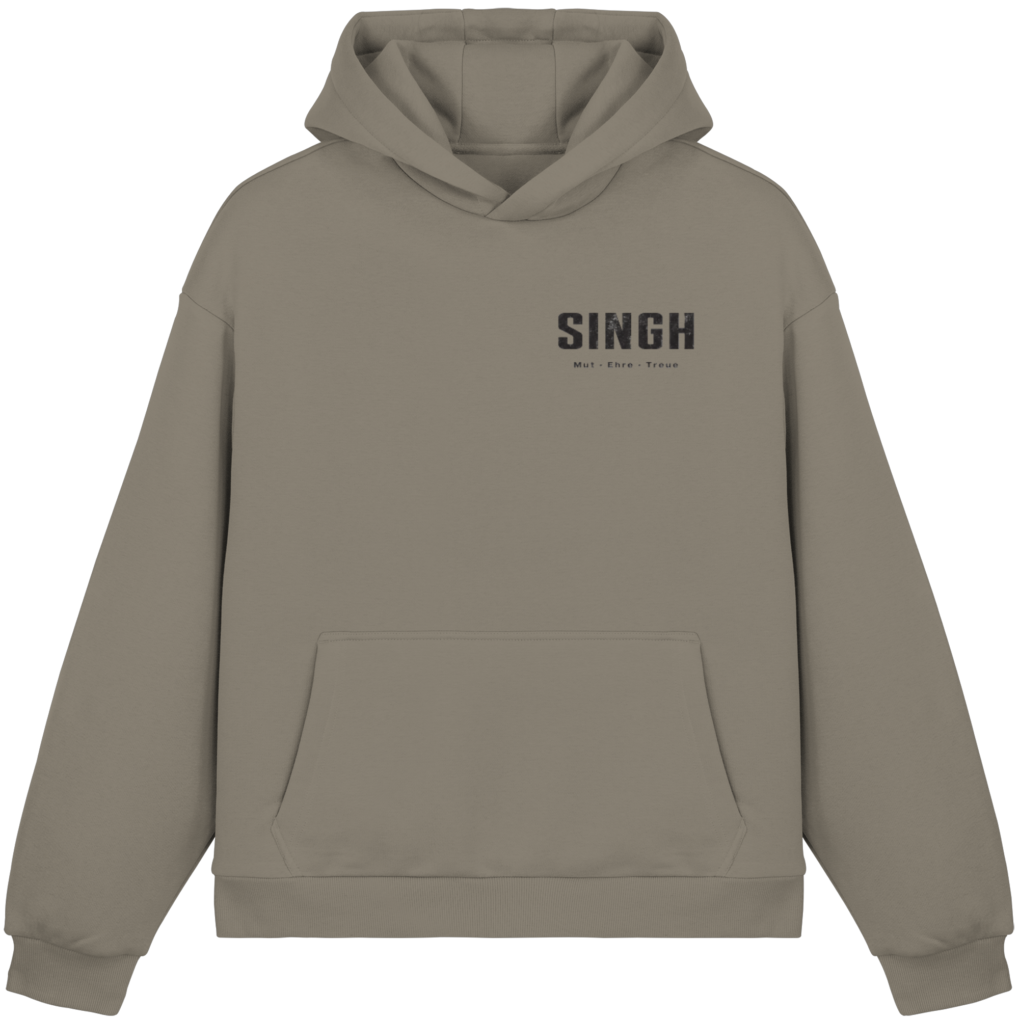 Singh Standhaft – Fluffy Boxcut Hoodie