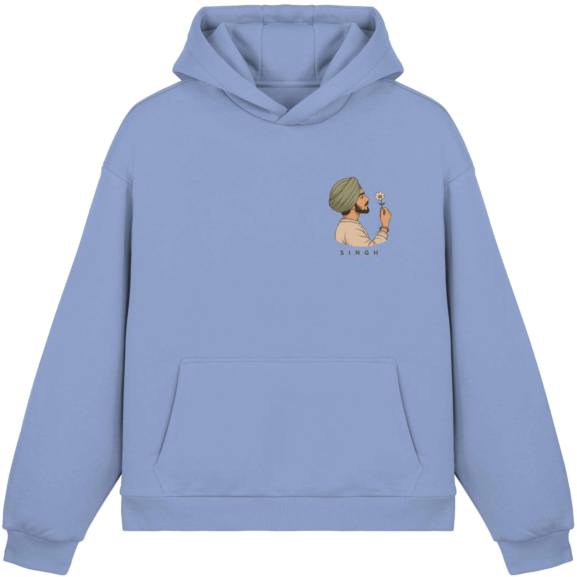 Quiet Steps, Unbreakable Faith – Singh Hoodie