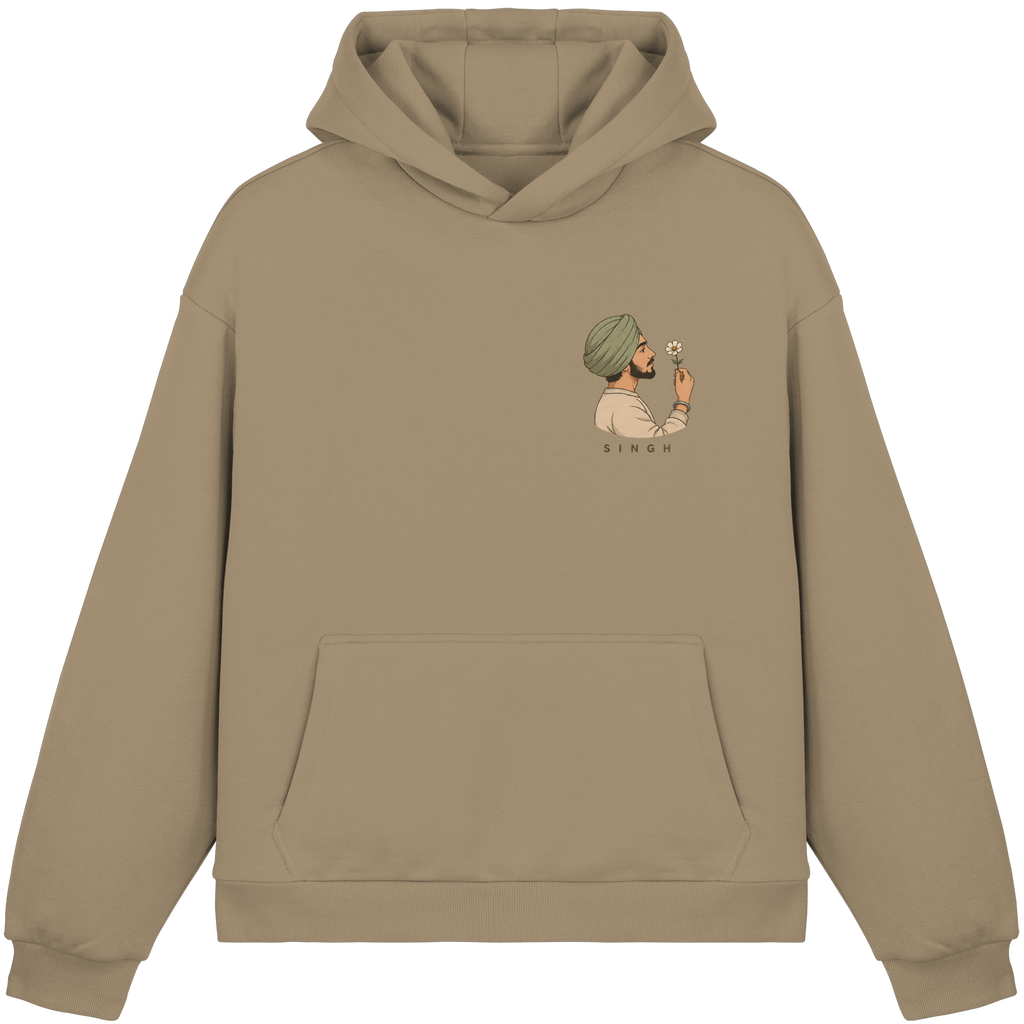 Quiet Steps, Unbreakable Faith – Singh Hoodie