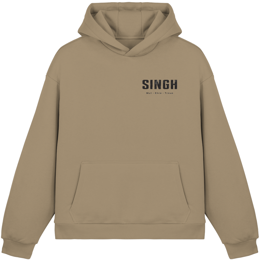 Singh Standhaft – Fluffy Boxcut Hoodie