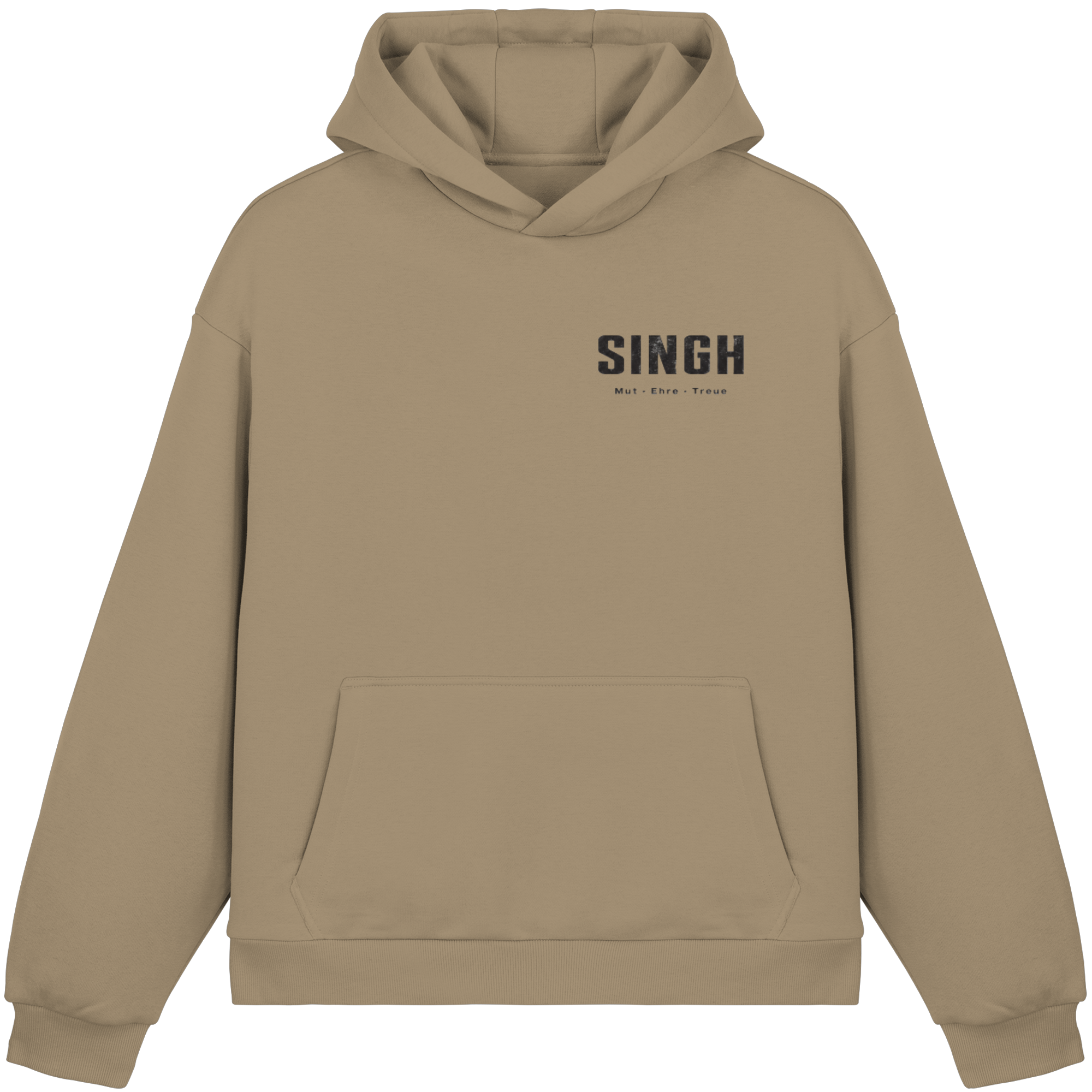 Singh Standhaft – Fluffy Boxcut Hoodie