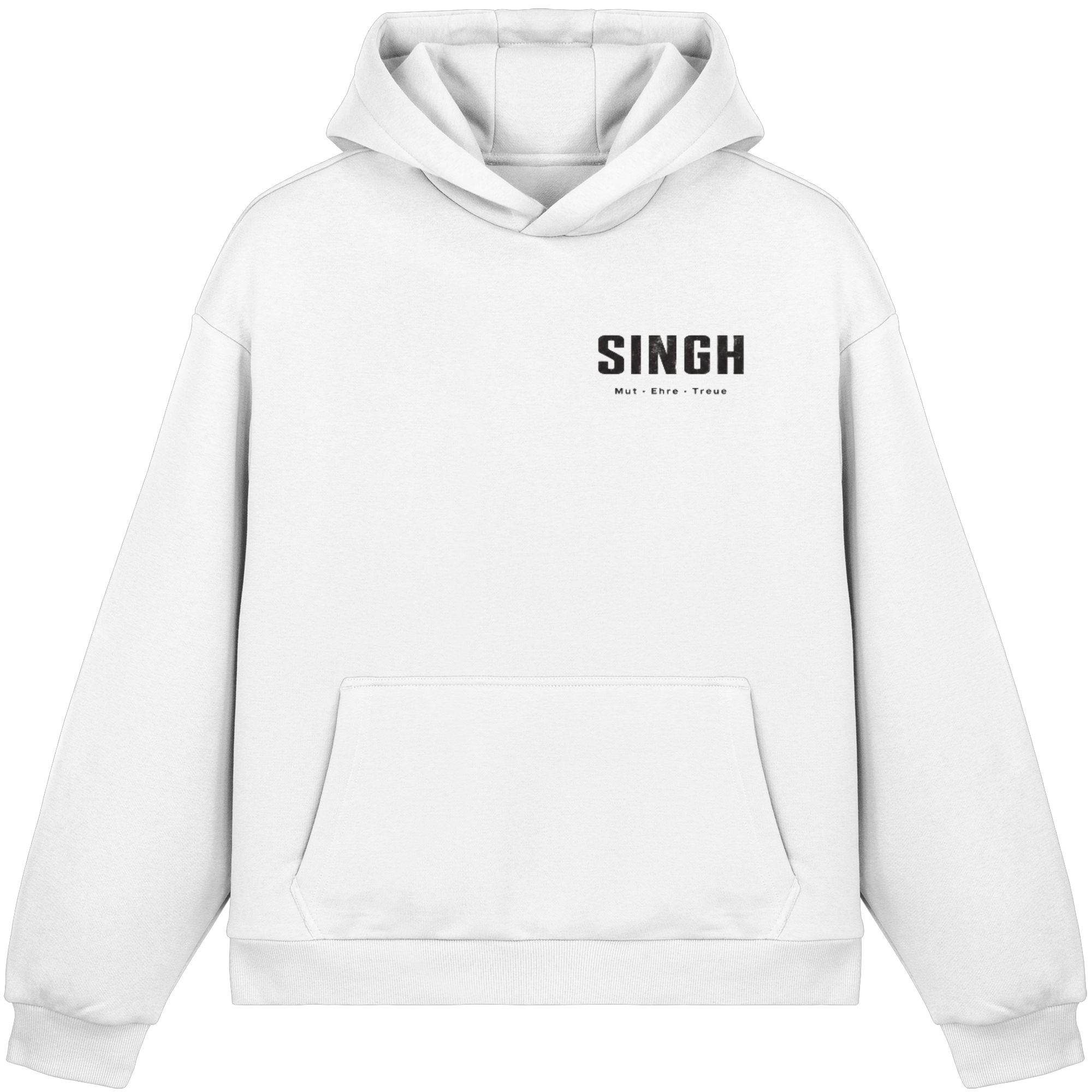 Singh Standhaft – Fluffy Boxcut Hoodie